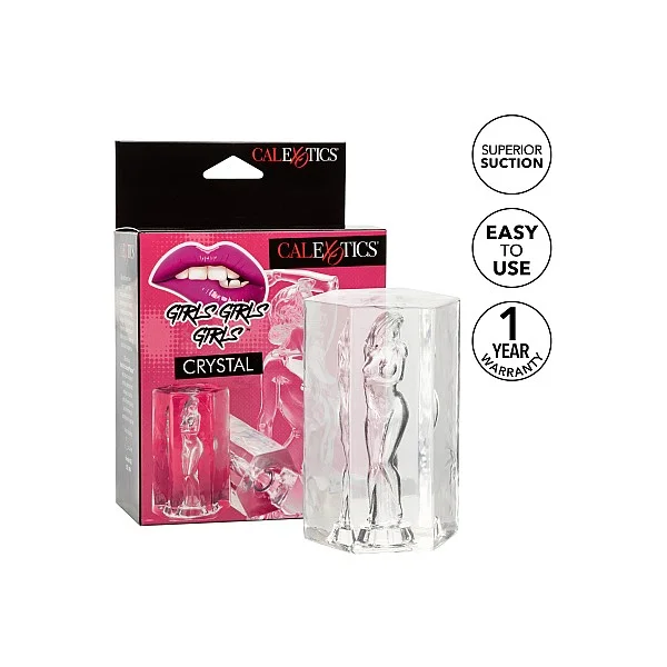 Girls Girls Girls Crystal - Transparant van het merk Girls Girls Girls - Sleeve Masturbators - online bestellen bij Masculum.nl. De discrete online seks-toys en erotisch heren ondergoed winkel voor gay & hetero mannen.
