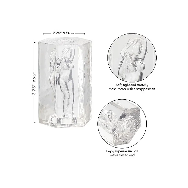 Girls Girls Girls Olivia - Transparant van het merk Girls Girls Girls - Sleeve Masturbators - online bestellen bij Masculum.nl. De discrete online seks-toys en erotisch heren ondergoed winkel voor gay & hetero mannen.