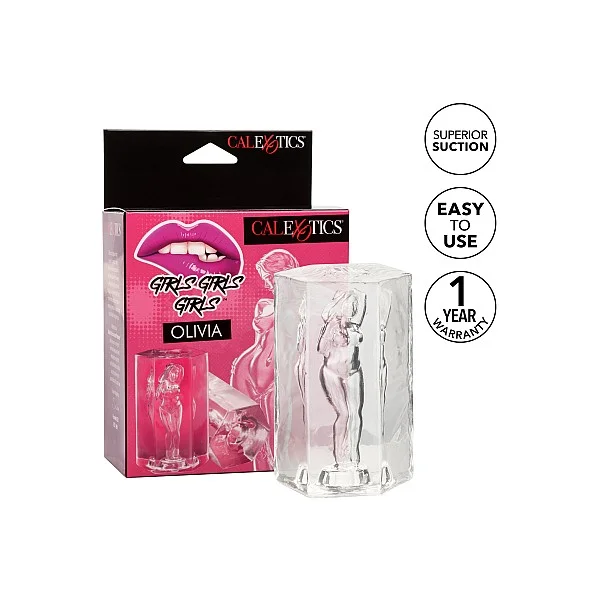Girls Girls Girls Olivia - Transparant van het merk Girls Girls Girls - Sleeve Masturbators - online bestellen bij Masculum.nl. De discrete online seks-toys en erotisch heren ondergoed winkel voor gay & hetero mannen.