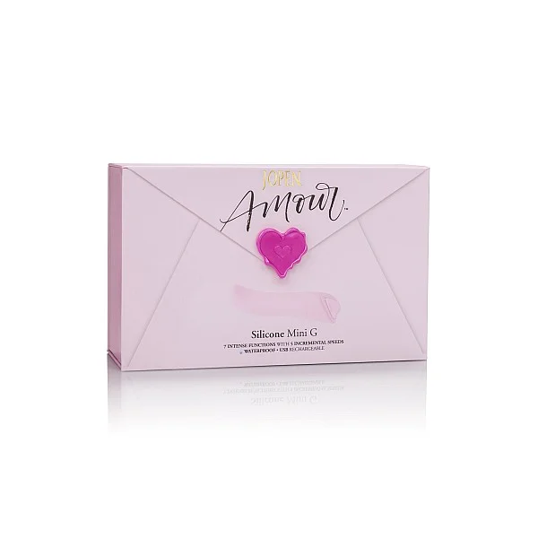 Amour Mini G - Roze van het merk Amour - Kleine Vibrators - online kopen bij Masculum.nl. De discrete online seks-toys en erotisch heren ondergoed winkel voor gay & hetero mannen.