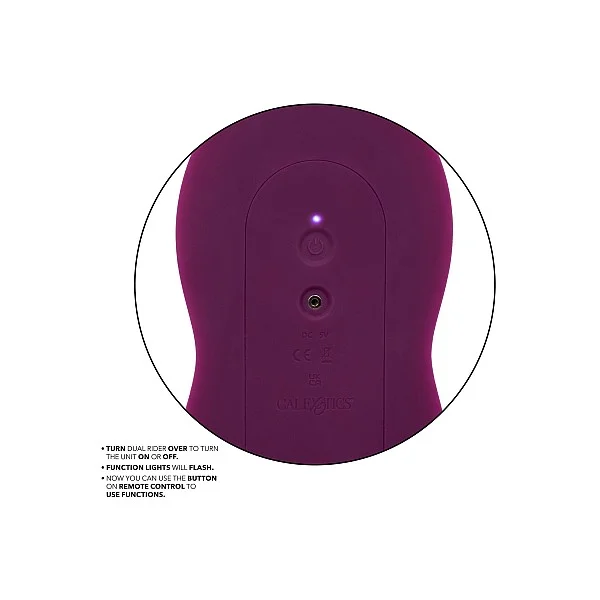 Remote Control Dual Rider - Paars van het merk Remote Controlled Vibes - Sexmachines - online kopen bij Masculum.nl. De discrete online seks-toys en erotisch heren ondergoed winkel voor gay & hetero mannen.