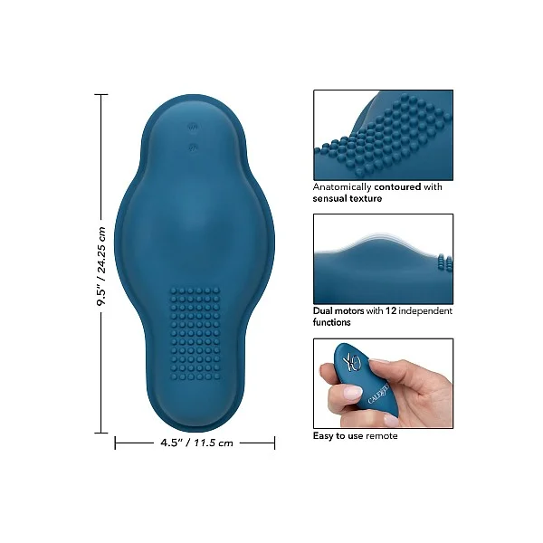 Dual Rider Bump and Grind - Blauw van het merk Remote Controlled Vibes - Sexmachines - online kopen bij Masculum.nl. De discrete online seks-toys en erotisch heren ondergoed winkel voor gay & hetero mannen.