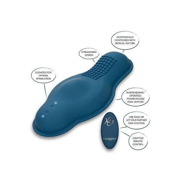 Dual Rider Bump and Grind - Blauw van het merk Remote Controlled Vibes - Sexmachines - online kopen bij Masculum.nl. De discrete online seks-toys en erotisch heren ondergoed winkel voor gay & hetero mannen.