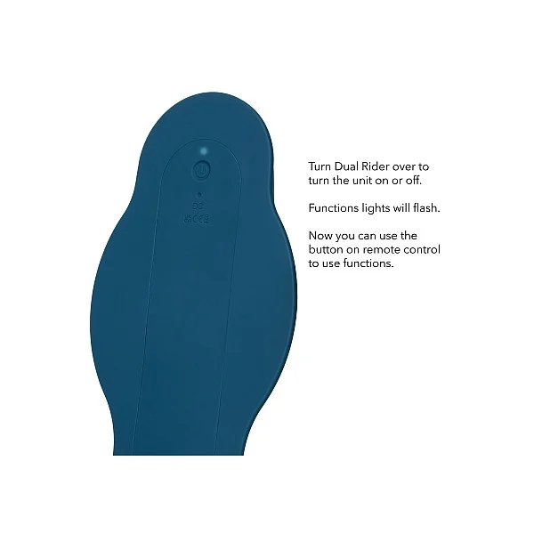 Dual Rider Bump and Grind - Blauw van het merk Remote Controlled Vibes - Sexmachines - online kopen bij Masculum.nl. De discrete online seks-toys en erotisch heren ondergoed winkel voor gay & hetero mannen.