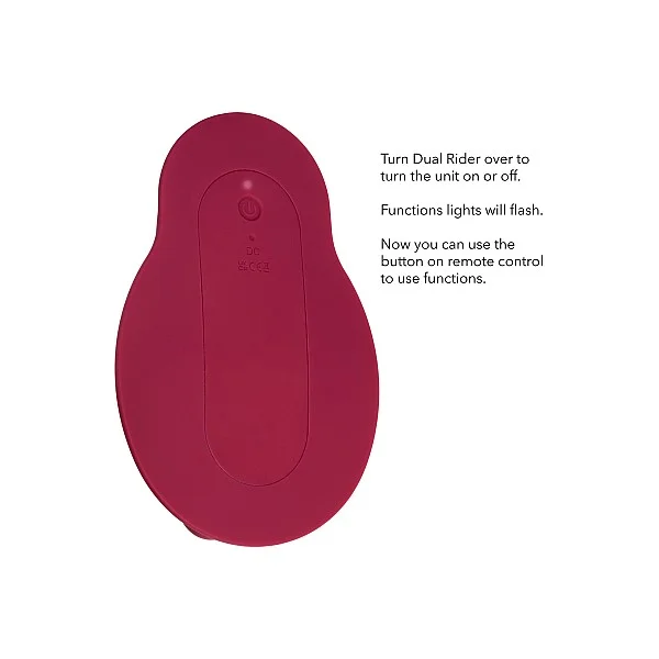 Dual Rider Thrust and Grind - Rood van het merk Remote Controlled Vibes - Sexmachines - online kopen bij Masculum.nl. De discrete online seks-toys en erotisch heren ondergoed winkel voor gay & hetero mannen.