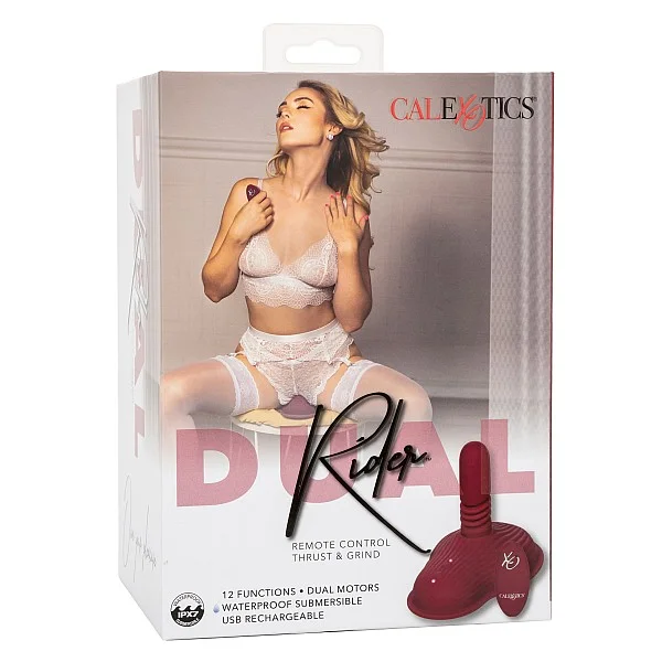 Dual Rider Thrust and Grind - Rood van het merk Remote Controlled Vibes - Sexmachines - online kopen bij Masculum.nl. De discrete online seks-toys en erotisch heren ondergoed winkel voor gay & hetero mannen.