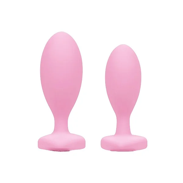 First Time Crystal Booty Duo - Roze van het merk First Time - Buttplugs - online kopen bij Masculum.nl. De discrete online seks-toys en erotisch heren ondergoed winkel voor gay & hetero mannen.