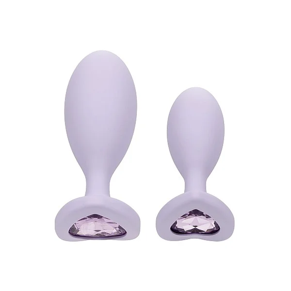 First Time Crystal Booty Duo - Violet van het merk First Time - Buttplugs - online bestellen bij Masculum.nl. De discrete online seks-toys en erotisch heren ondergoed winkel voor gay & hetero mannen.