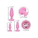 Crystal Booty Kit - Roze van het merk First Time - Buttplugs - online bestellen bij Masculum.nl. De discrete online seks-toys en erotisch heren ondergoed winkel voor gay & hetero mannen.
