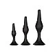 Silicone Anal Starter Kit - Zwart van het merk Anal - Buttplugs - online bestellen bij Masculum.nl. De discrete online seks-toys en erotisch heren ondergoed winkel voor gay & hetero mannen.