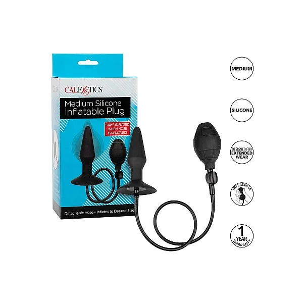 Medium Inflatable Plug - Zwart van het merk Anal - Opblaasbare Dildo's - online bestellen bij Masculum.nl. De discrete online seks-toys en erotisch heren ondergoed winkel voor gay & hetero mannen.