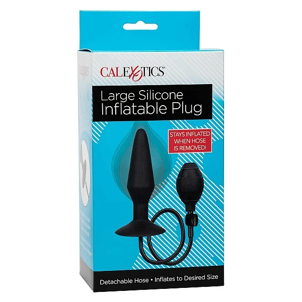Large Silicone Inflatable Plug - Zwart van het merk Anal - Opblaasbare Dildo's - online kopen bij Masculum.nl. De discrete online seks-toys en erotisch heren ondergoed winkel voor gay & hetero mannen.