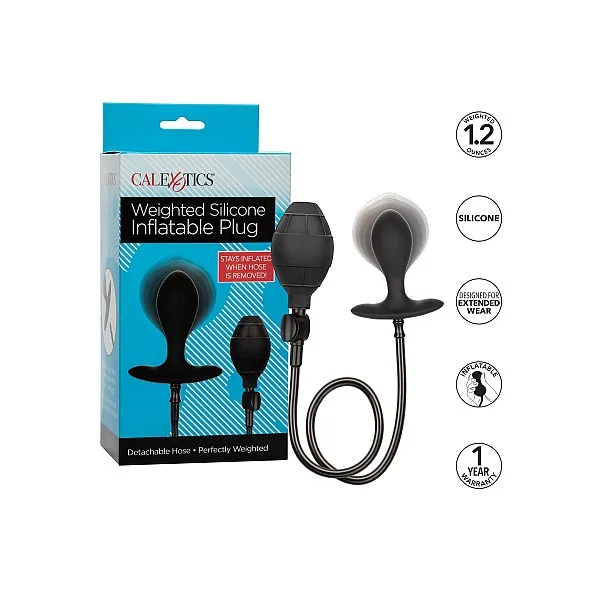 Silicone Inflatable Plug - Zwart van het merk Anal - Opblaasbare Dildo's - online kopen bij Masculum.nl. De discrete online seks-toys en erotisch heren ondergoed winkel voor gay & hetero mannen.