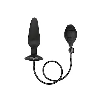 XL Silicone Inflatable Plug - Zwart