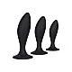 Silicone Anal Curve Kit - Zwart van het merk Anal - Buttplugs - online kopen bij Masculum.nl. De discrete online seks-toys en erotisch heren ondergoed winkel voor gay & hetero mannen.