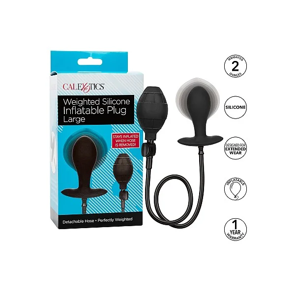 Weighted Inflatable Plug Large - Zwart van het merk Anal - Opblaasbare Dildo's - online bestellen bij Masculum.nl. De discrete online seks-toys en erotisch heren ondergoed winkel voor gay & hetero mannen.