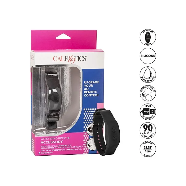 Wristband Remote Accessory - Zwart van het merk Remote Controlled Vibes - Sextoys - online bestellen bij Masculum.nl. De discrete online seks-toys en erotisch heren ondergoed winkel voor gay & hetero mannen.