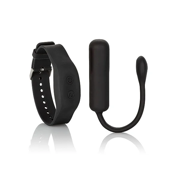 Wristband Remote Petite Bullet - Zwart van het merk Remote Controlled Vibes - Vibrerende Eitjes - online bestellen bij Masculum.nl. De discrete online seks-toys en erotisch heren ondergoed winkel voor gay & hetero mannen.