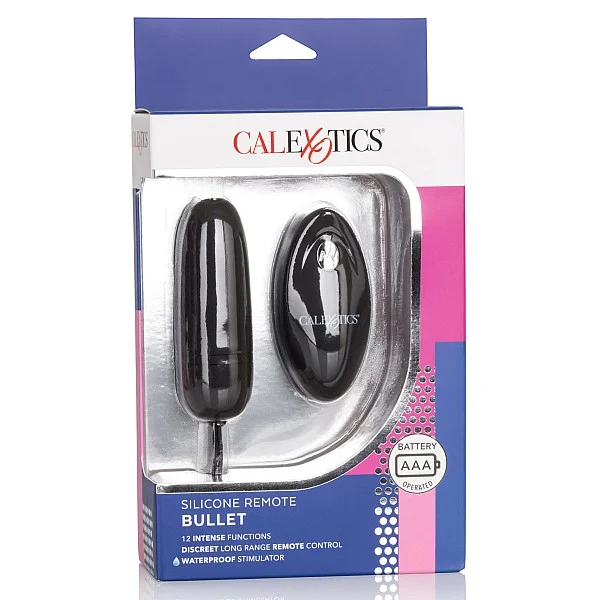 Silicone Remote Bullet - Zwart van het merk Remote Controlled Vibes - Vibrerende Eitjes - online bestellen bij Masculum.nl. De discrete online seks-toys en erotisch heren ondergoed winkel voor gay & hetero mannen.