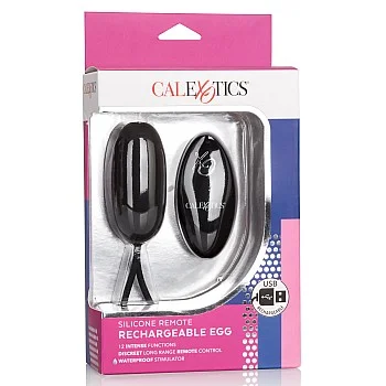 Remote Rechargeable Egg - Zwart