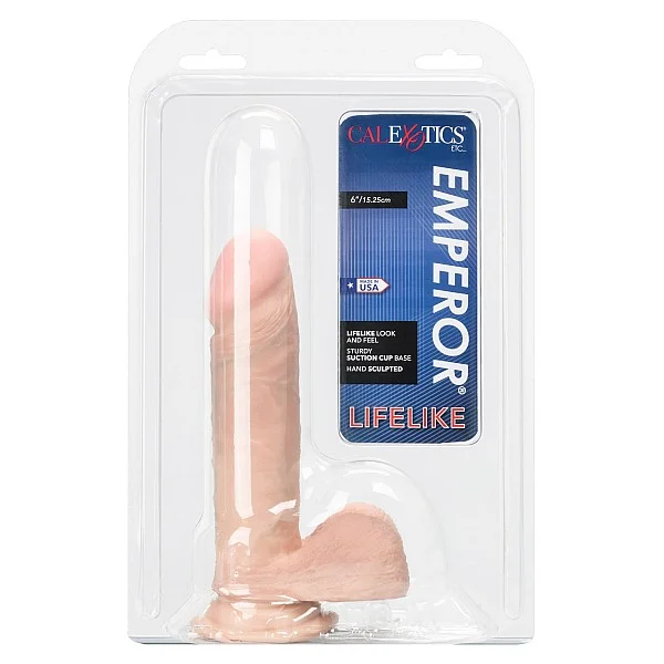 Emperor 6 Inch - Lichte huidskleur van het merk Emperor - Realistische Dildo's - online kopen bij Masculum.nl. De discrete online seks-toys en erotisch heren ondergoed winkel voor gay & hetero mannen.