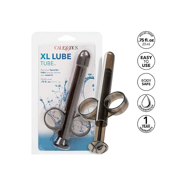 XL Lube Tube - Grijs van het merk Water Systems - Anaal Douches - online bestellen bij Masculum.nl. De discrete online seks-toys en erotisch heren ondergoed winkel voor gay & hetero mannen.