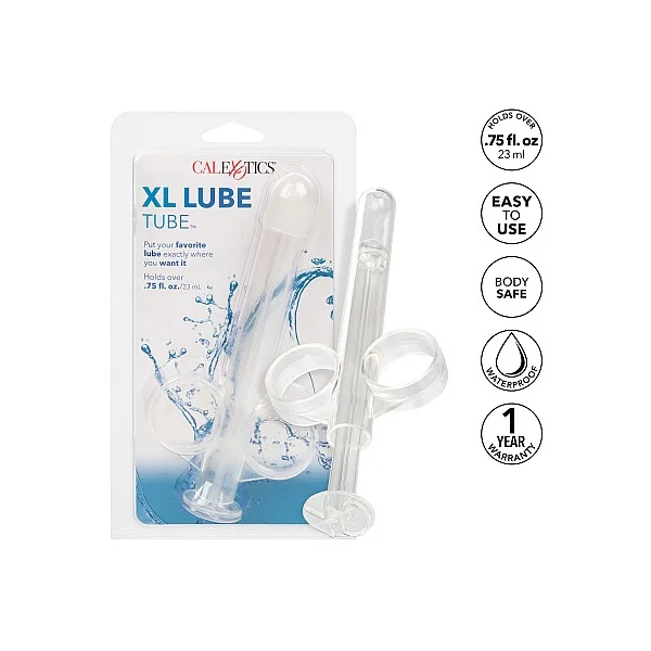 XL Lube Tube - Transparant van het merk Water Systems - Anaal Douches - online kopen bij Masculum.nl. De discrete online seks-toys en erotisch heren ondergoed winkel voor gay & hetero mannen.