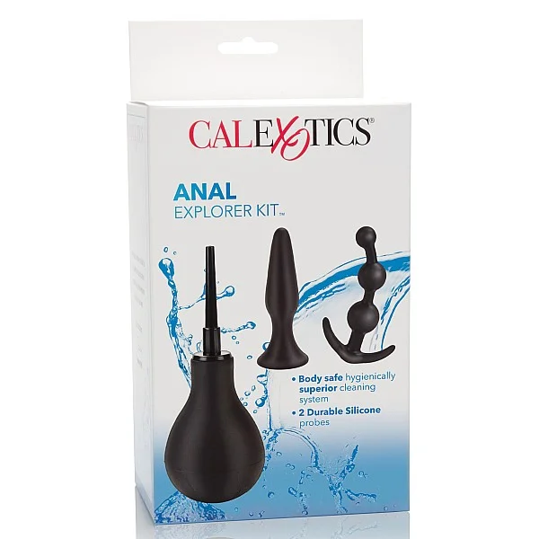 Anal Explorer Kit - Zwart van het merk Water Systems - Anaal Dildo's - online kopen bij Masculum.nl. De discrete online seks-toys en erotisch heren ondergoed winkel voor gay & hetero mannen.