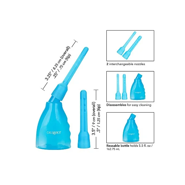 Ultimate Douche - Blauw van het merk Water Systems - Anaal Douches - online bestellen bij Masculum.nl. De discrete online seks-toys en erotisch heren ondergoed winkel voor gay & hetero mannen.