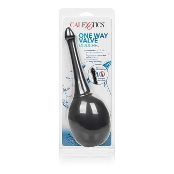 One Way Valve Douche - Zwart