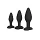 Silicone Anal Exerciser Kit - Zwart van het merk Anal - Buttplugs - online kopen bij Masculum.nl. De discrete online seks-toys en erotisch heren ondergoed winkel voor gay & hetero mannen.