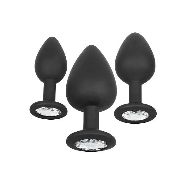Silicone Gem Anal Kit - Zwart van het merk Anal - Buttplugs - online kopen bij Masculum.nl. De discrete online seks-toys en erotisch heren ondergoed winkel voor gay & hetero mannen.