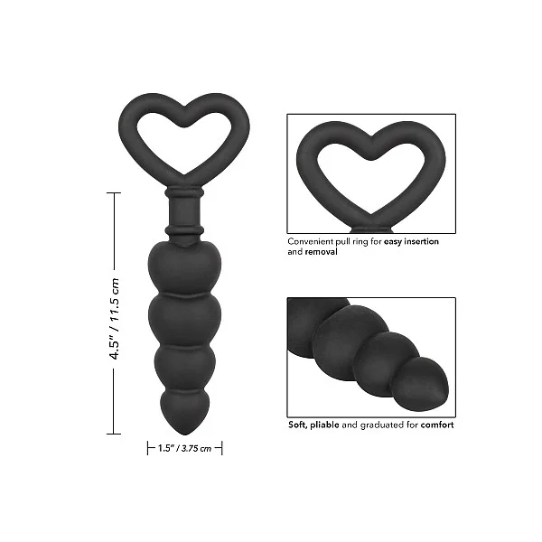 Silicone Love Probe - Zwart van het merk Anal - Anale Kralen - online kopen bij Masculum.nl. De discrete online seks-toys en erotisch heren ondergoed winkel voor gay & hetero mannen.