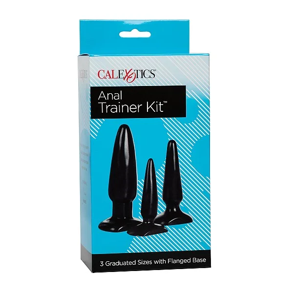Anal Trainer Kit - Zwart van het merk Anal - Buttplugs - online bestellen bij Masculum.nl. De discrete online seks-toys en erotisch heren ondergoed winkel voor gay & hetero mannen.