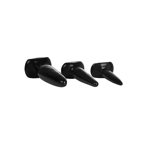 Anal Trainer Kit - Zwart van het merk Anal - Buttplugs - online bestellen bij Masculum.nl. De discrete online seks-toys en erotisch heren ondergoed winkel voor gay & hetero mannen.