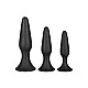 Silicone Anal Trainer Kit - Zwart van het merk Anal - Buttplugs - online bestellen bij Masculum.nl. De discrete online seks-toys en erotisch heren ondergoed winkel voor gay & hetero mannen.