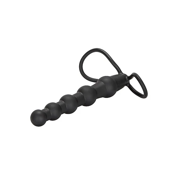 Silicone Beaded Double Rider - Zwart van het merk Anal - Anale Kralen - online kopen bij Masculum.nl. De discrete online seks-toys en erotisch heren ondergoed winkel voor gay & hetero mannen.