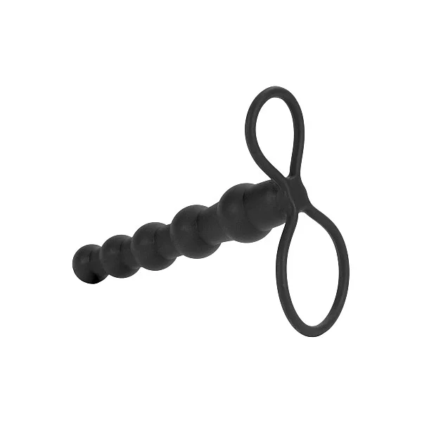 Silicone Beaded Double Rider - Zwart van het merk Anal - Anale Kralen - online kopen bij Masculum.nl. De discrete online seks-toys en erotisch heren ondergoed winkel voor gay & hetero mannen.