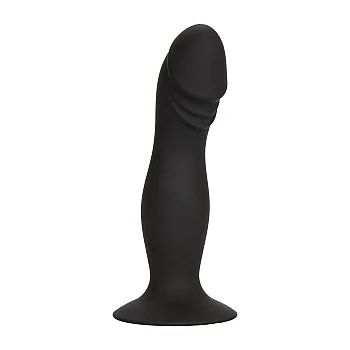 Silicone Anal Stud - Zwart