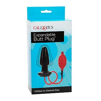 Expandable Butt Plug - Zwart