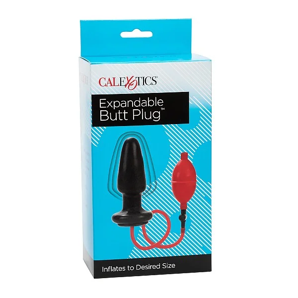 Expandable Butt Plug - Zwart van het merk Anal - Opblaasbare Dildo's - online bestellen bij Masculum.nl. De discrete online seks-toys en erotisch heren ondergoed winkel voor gay & hetero mannen.