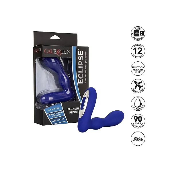 Eclipse Pleasure Probe - Blauw van het merk Eclipse - Anaal Dildo's - online kopen bij Masculum.nl. De discrete online seks-toys en erotisch heren ondergoed winkel voor gay & hetero mannen.