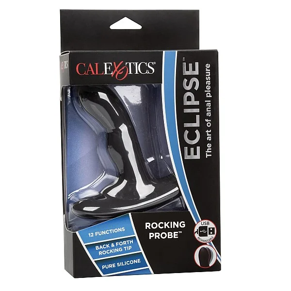 Eclipse Rocking Probe - Zwart van het merk Eclipse - Anaal Dildo's - online bestellen bij Masculum.nl. De discrete online seks-toys en erotisch heren ondergoed winkel voor gay & hetero mannen.