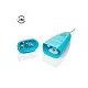 Waterproof Gyrating Bullet - Blauw van het merk Booty Call - Vibrerende Eitjes - online kopen bij Masculum.nl. De discrete online seks-toys en erotisch heren ondergoed winkel voor gay & hetero mannen.