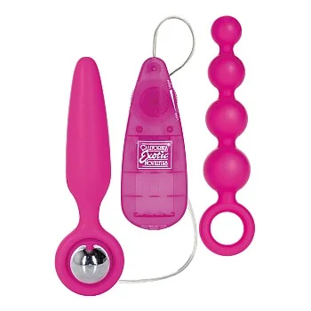 Booty Call Booty Vibro Kit - Roze