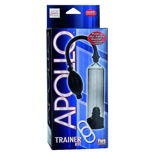 Trainer Kit - Zwart van het merk Apollo - Penispompen - online bestellen bij Masculum.nl. De discrete online seks-toys en erotisch heren ondergoed winkel voor gay & hetero mannen.