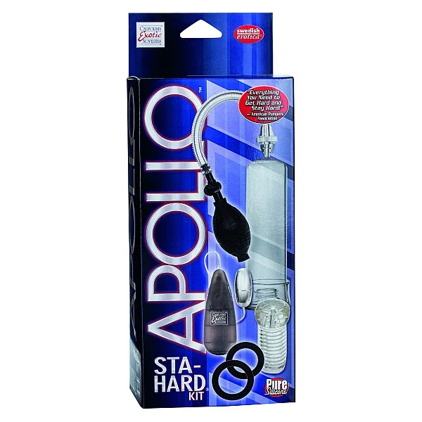 Sta-Hard Kit - Zwart van het merk Apollo - Penispompen - online kopen bij Masculum.nl. De discrete online seks-toys en erotisch heren ondergoed winkel voor gay & hetero mannen.
