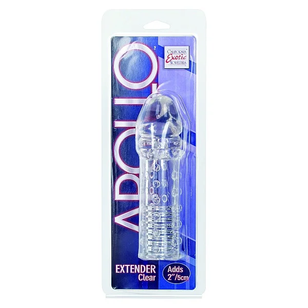 Extender - Transparant van het merk Apollo - Penis Sleeves - online bestellen bij Masculum.nl. De discrete online seks-toys en erotisch heren ondergoed winkel voor gay & hetero mannen.