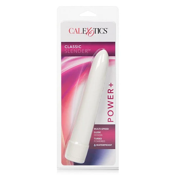 Classic Chic Slimline - Wit van het merk Hard Vibes - Klassieke Vibrators - online kopen bij Masculum.nl. De discrete online seks-toys en erotisch heren ondergoed winkel voor gay & hetero mannen.
