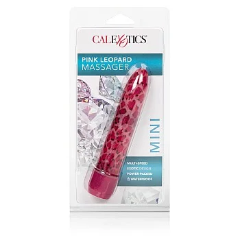 Leopard Massager Mini - Roze